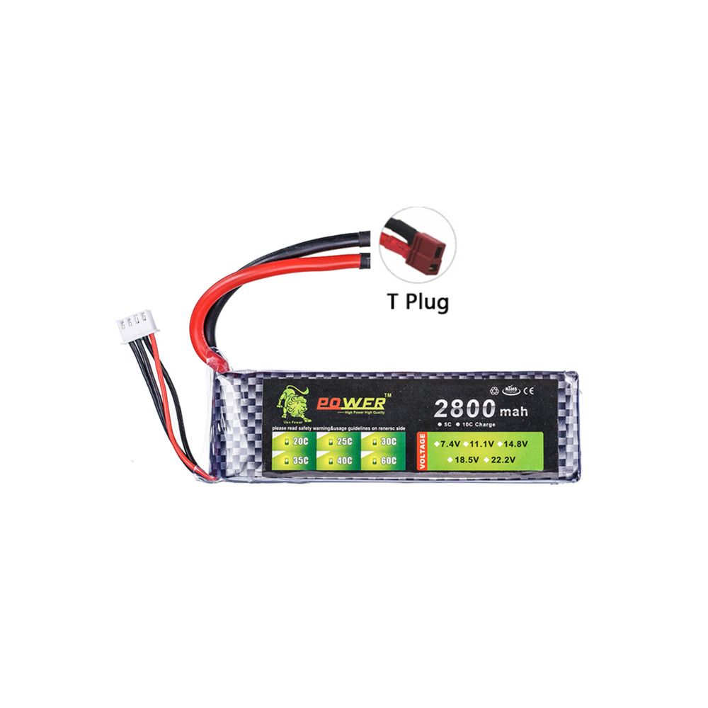 Lipo Battery 2S 3S 4S 1500mah  - огляд і ціна 4S Lipo Battery 14.8V 6000Mah