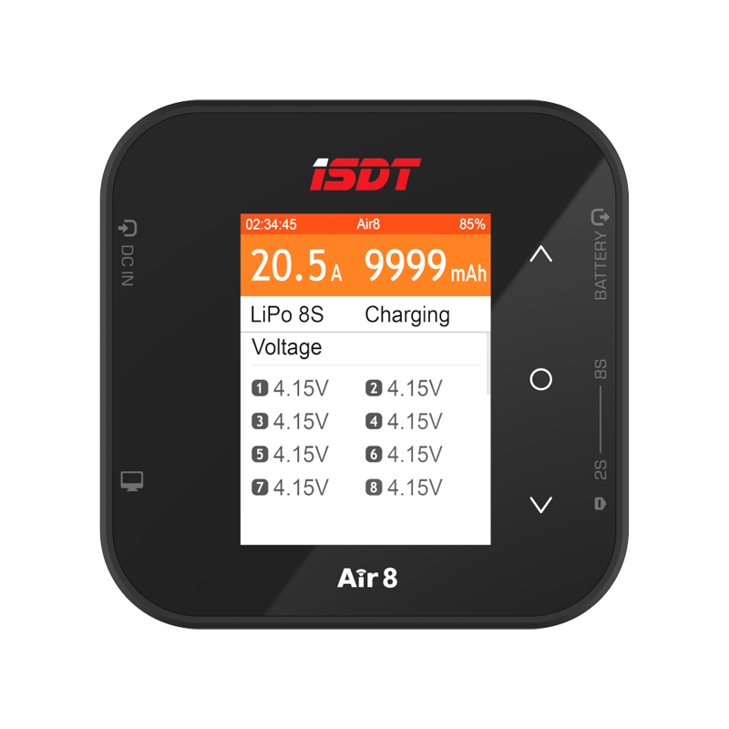 ISDT Air 8 Smart Charger Suppo - огляд і ціна Isdt Air8 8S Lipo Charger