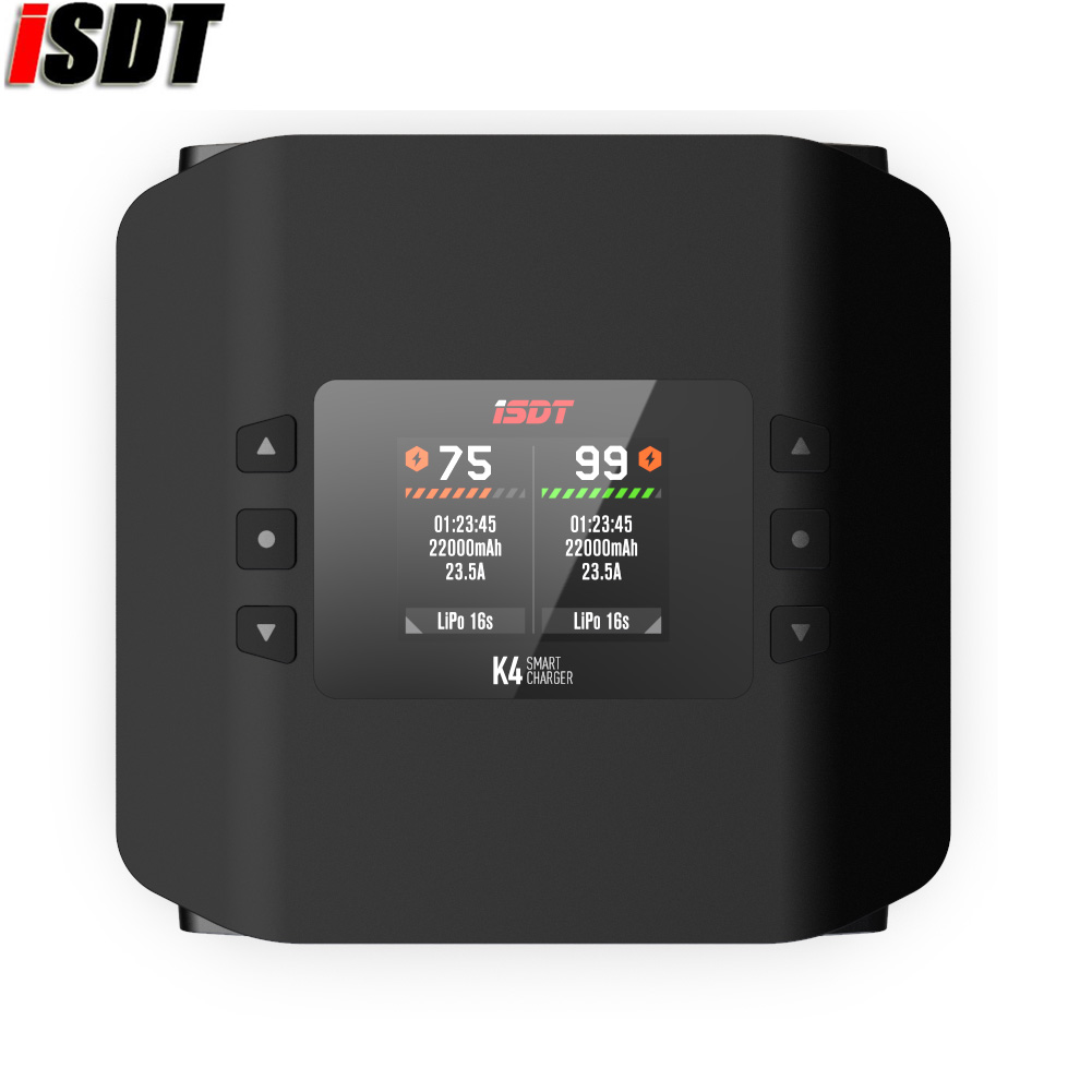 ISDT K4 Dual‑Channel RC Smart  - огляд і ціна Isdt K4 Dual Lipo Charger