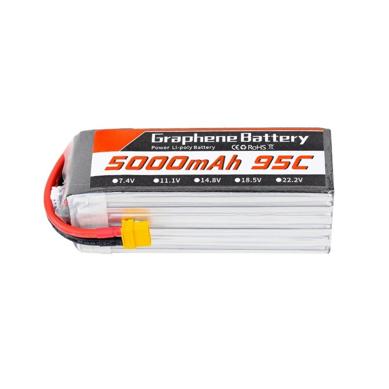 Graphene Lipo Battery 5000mAh  - огляд і ціна 6S Lipo Battery 22.2V 5000Mah